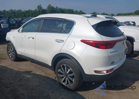 2017 Kia Sportage Ex из США, поврежденный, VIN KNDPNCAC2H7224674